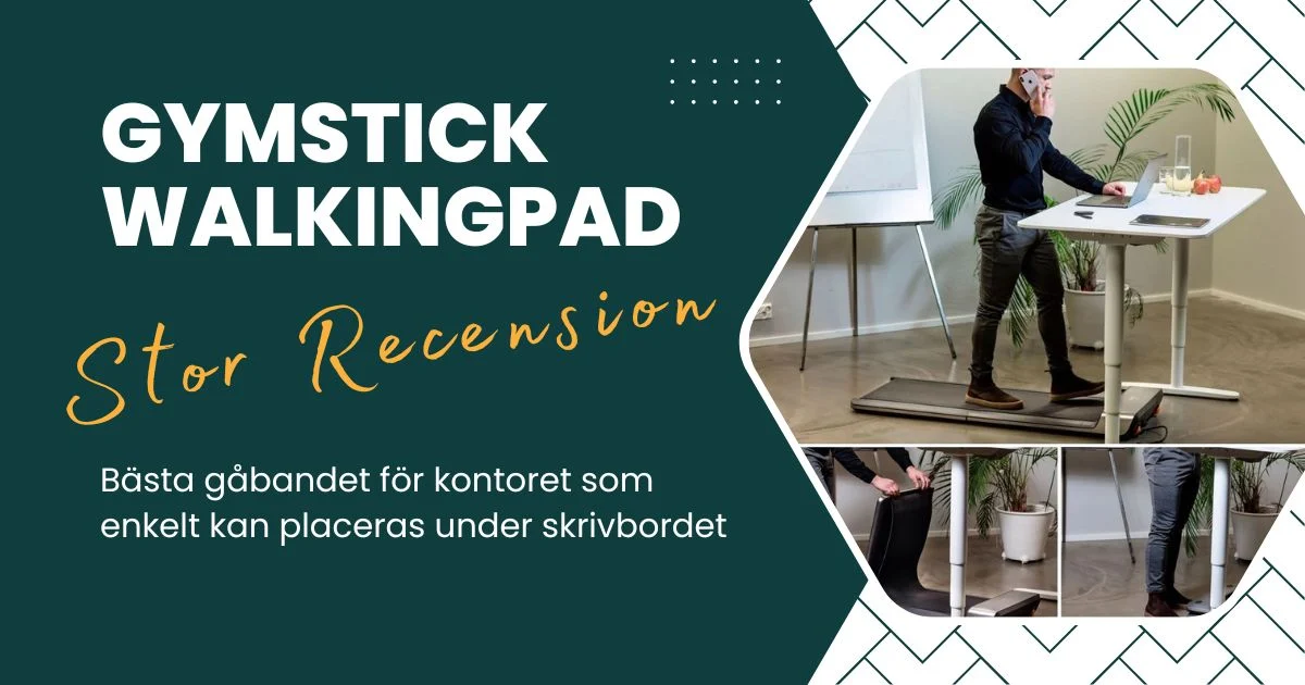 Gymstick WalkingPad recension