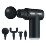 asg mini massagepistol 6 hastigheter 4 massagehuvuden ASG Mini Massagepistol – 6 hastigheter, 4 massagehuvuden