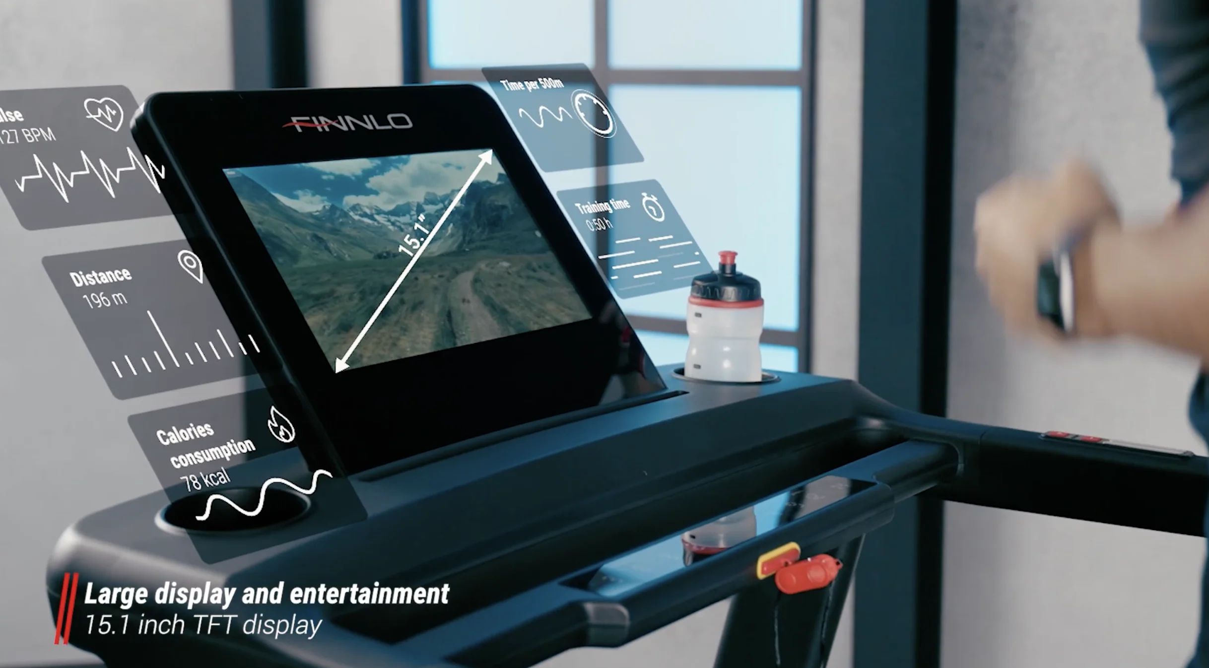 finnlo endurance tft har en 15 tum tft display finnlo endurance tft har en 15 tum tft display