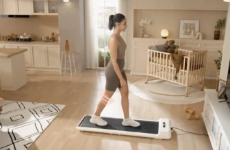 gåbandet Kingsmith WalkingPad C2 är skonsamt för knän och leder