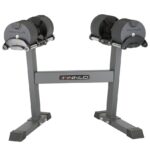 FINNLO Smartlock justerbara hantlar med ställning