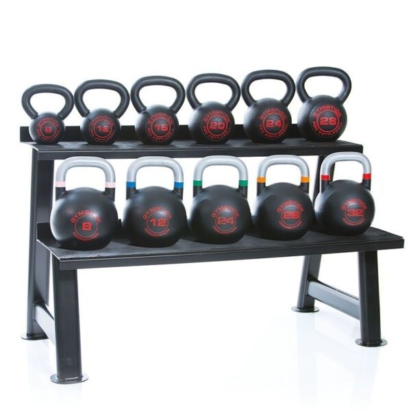Gymstick Kettlebellställ 2 nivåer 400 kg