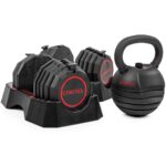 Gymstick Quick-Lock Hantel- och Kettlebellset 58,5 kg