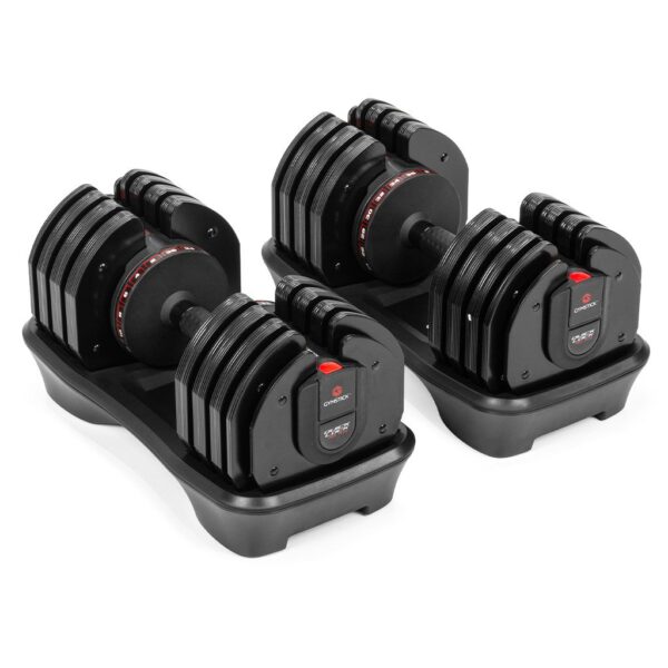 Gymstick Quick-Lock justerbar hantel 36 kg 2-pack