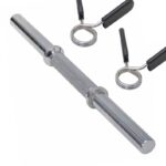 Hantelgrepp 25 mm kromat med fjäderlås