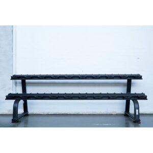 Hantelställ för 10 par hantlar PU eller gummi