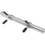 Hantelstång 35 cm med fjäderlås - 30 mm