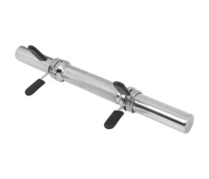 Hantelstång 35 cm med fjäderlås - 30 mm