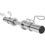 Hantelstång 50 mm med fjäderlås