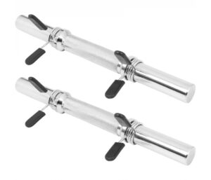 Hantelstänger 2x35 cm med fjäderlås - 30 mm