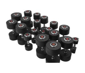 Hantlar PREMIUM Gummi 2,5-50 kg, styckvis