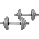 IRON gjutjärn hantlar 2x10 kg - 20 kg set