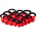 Kettlebell GS Vinyl i gjutjärn med gummibeläggning