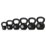 Kettlebell i solid järn för styrketräning