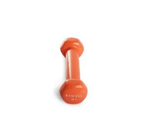 Kwell Hand Weight vinylhantel med anti-roll###