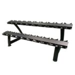 Master Fitness hantelställ 2 våningar 10 par svart