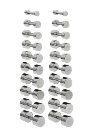 Master Fitness kromhantelset 1-10 kg
