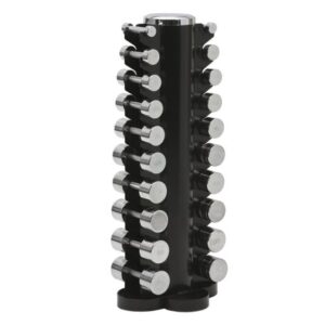 Master Fitness Kromhantlar 1-10 kg med hantelställ
