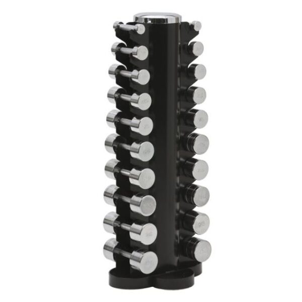 Master Fitness Kromhantlar 1-10 kg med hantelställ