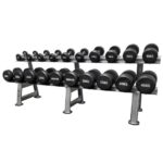 Recoil hantelpaket 10 par med tvåvåningsställ 2,5-40 kg