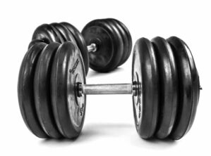 Recoil Hantelpaket 2x 35 kg Gummi