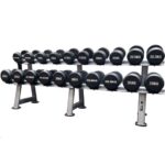 Recoil hantelpaket med tvåvåningsställ 12,5-35 kg