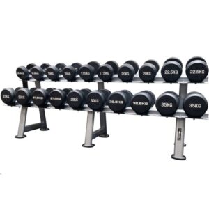 Recoil hantelpaket med tvåvåningsställ 12,5-35 kg