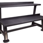 Recoil Hantelställ/Kettlebellställ 2-våningar Svart