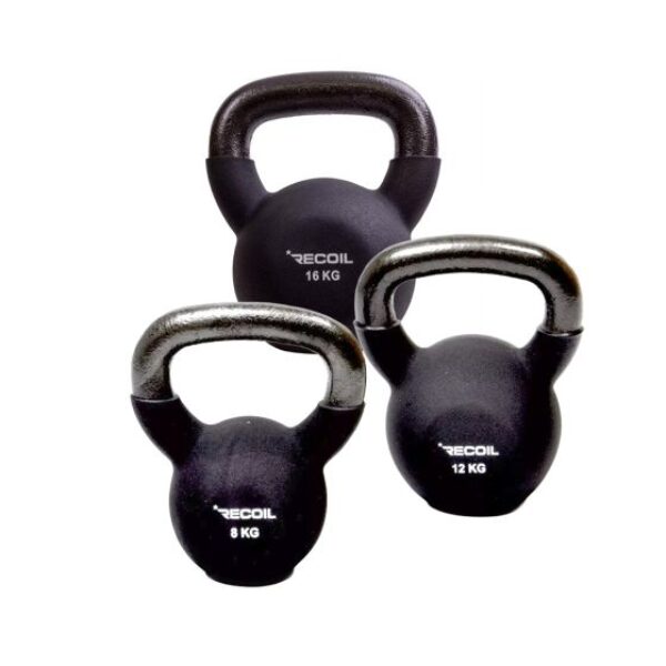 Recoil Neopren Kettlebell Svart Startpaket