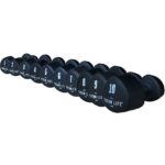 TITAN LIFE PRO Aerobic hantel i gummi, styckvis