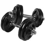 TRIGRIP Black hantelpaket 2x15 kg, 30 kg total