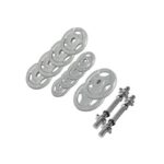 TRIGRIP Gjutjärn Hantlar 2x15kg - 30 kg paket