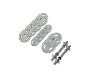 TRIGRIP Gjutjärn Hantlar 2x15kg - 30 kg paket