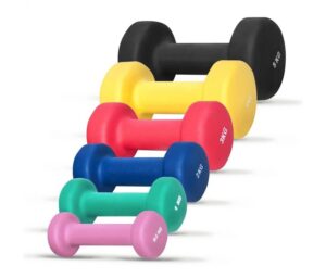 Vinylhantelpaket 31 kg - 6 par hantlar