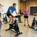 basta spinningscyklarna illustration av test av de bästa spinningcyklarna i en testmiljö