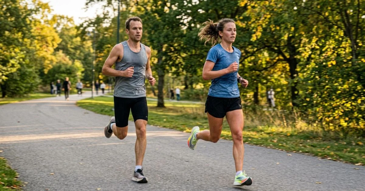 löpare som tränar tempolöpning - guide steg för steg