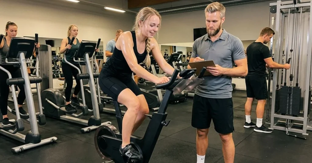 expert test av Master Fitness S4030 spinningcykel inför en recension