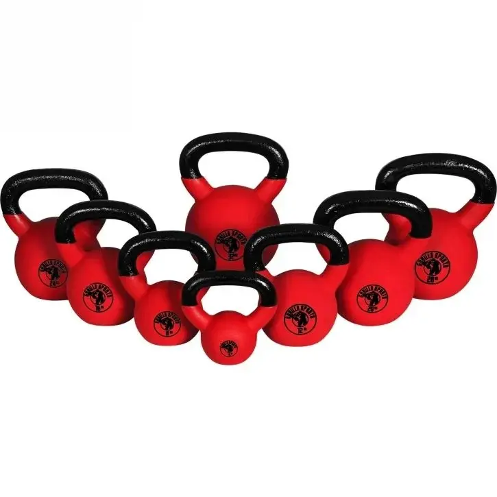 Gorilla Sports Kettlebellpaket GS Vinyl 144 kg