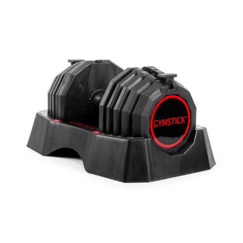 Gymstick Quick-Lock justerbar hantel 22,5 kg