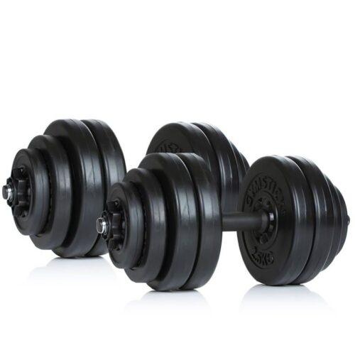 Gymstick Vinylhantlar 30 kg Justerbara