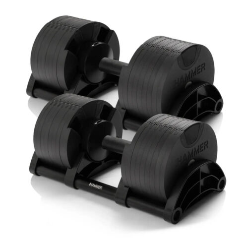 Hammer SmartLock justerbara hantlar 2 x 32 kg