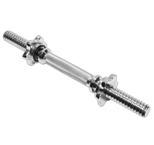 Hantelgrepp 25 mm kromat med spinlocklås