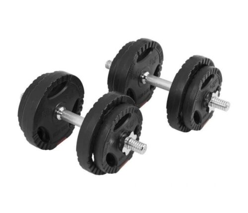 Hantelset PRO Trigrip 2×10 kg – 20 kg totalt
