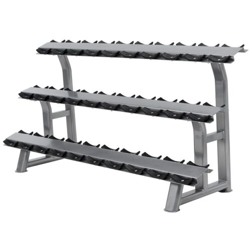 Hantelställ 3 plan för 15 par hantlar