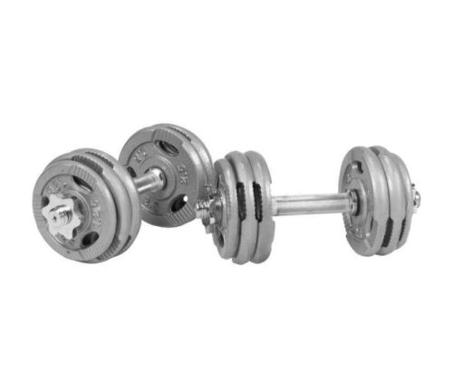 Hantlar TRIGRIP Silver 2×15 kg – 30 kg set