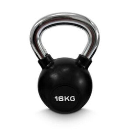JTC Power kettlebell 16 kg gummi/krom
