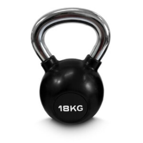JTC Power kettlebell 18 kg gummi/krom