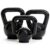 Kettlebell i gjutjärn med gummerad botten 4-40 kg