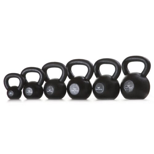 Kettlebell i solid järn för styrketräning