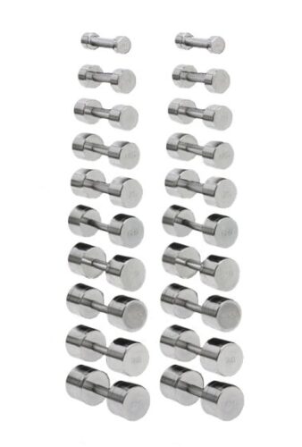 Master Fitness kromhantelset 1-10 kg